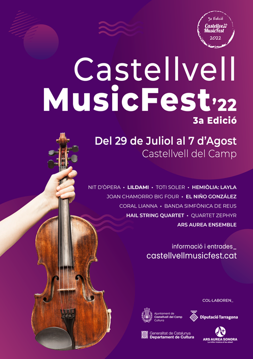 Cartell Castellvell MusicFest 2022