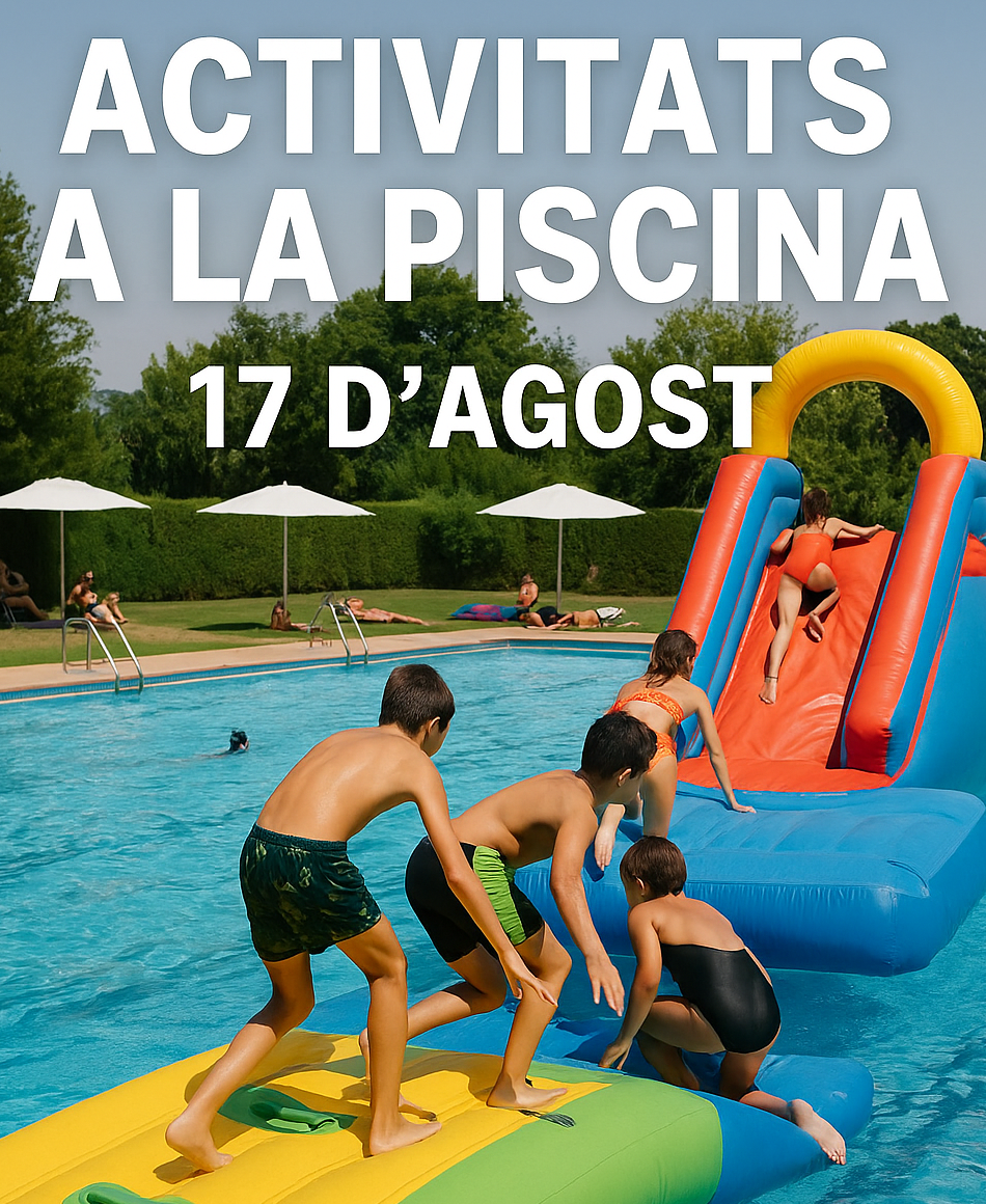 🎉 Diumenge 17 d’agost: Festival de Natació, Festa Aquàtica i Mulla’t per l’Esclerosi Múltiple! 🌊