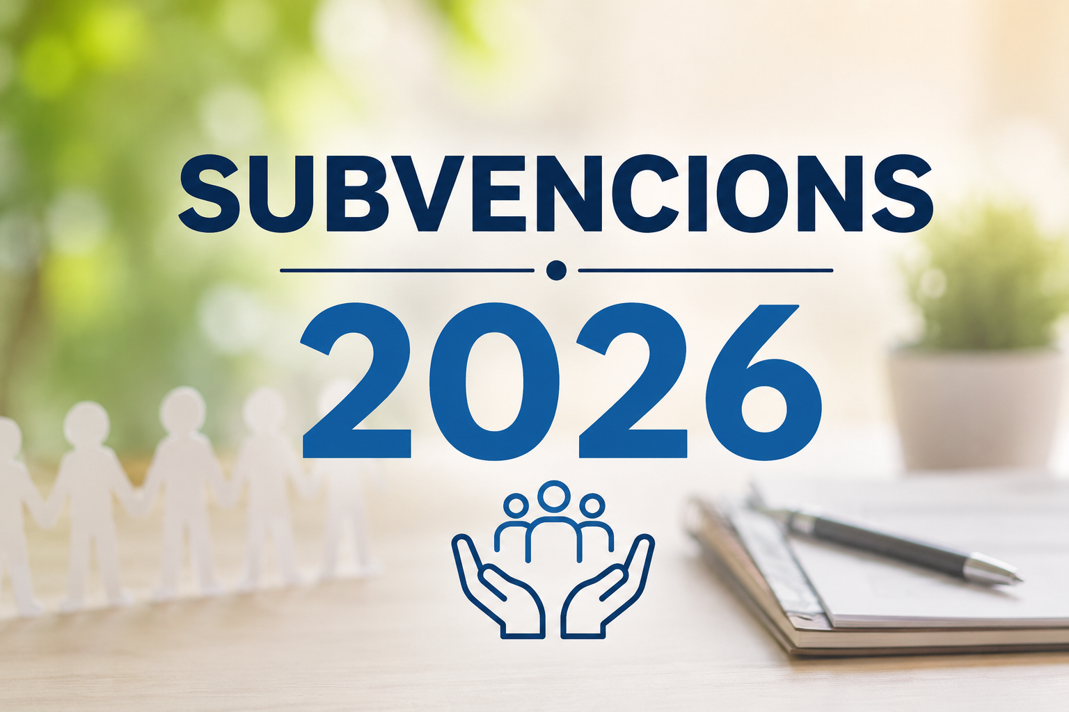 📢 Oberta la convocatòria de subvencions 2026 de l'Ajuntament de Castellvell del Camp!